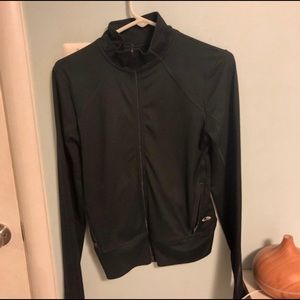 A black Champion jacket
